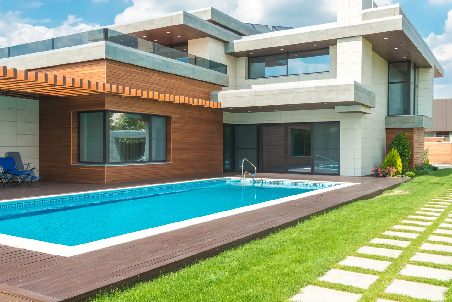 Swimming pool built in Narellan Vale, NSW